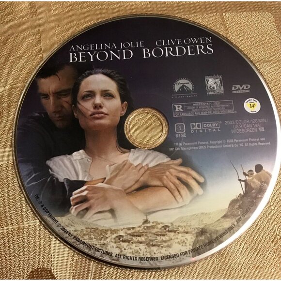Beyond Borders (Full Screen Edition) DVD Drama Angelina Jolie - Picture 3 of 3